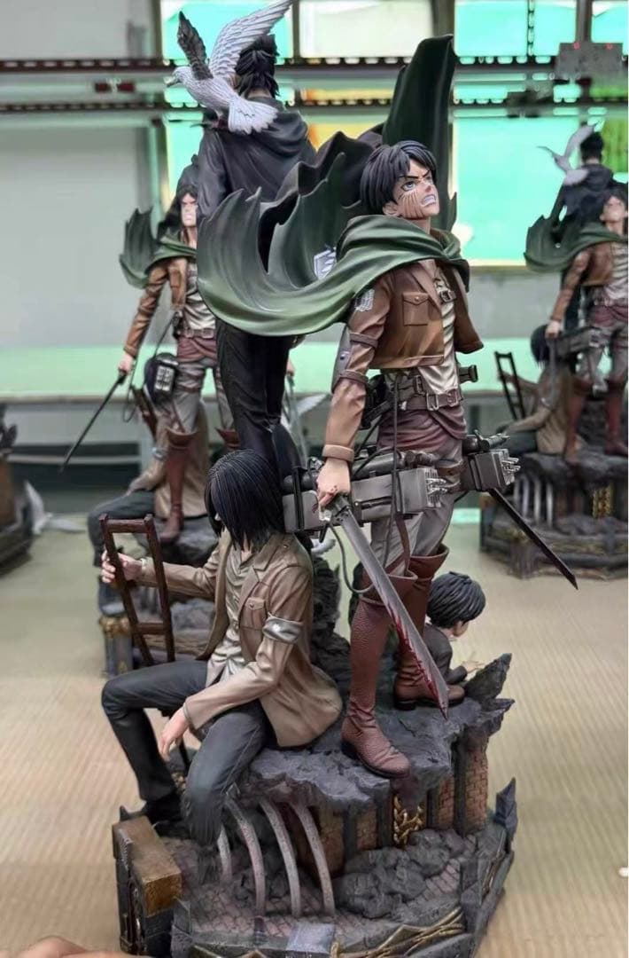 進撃の巨人 エレン·イェーガー フィギュア ガレージキット