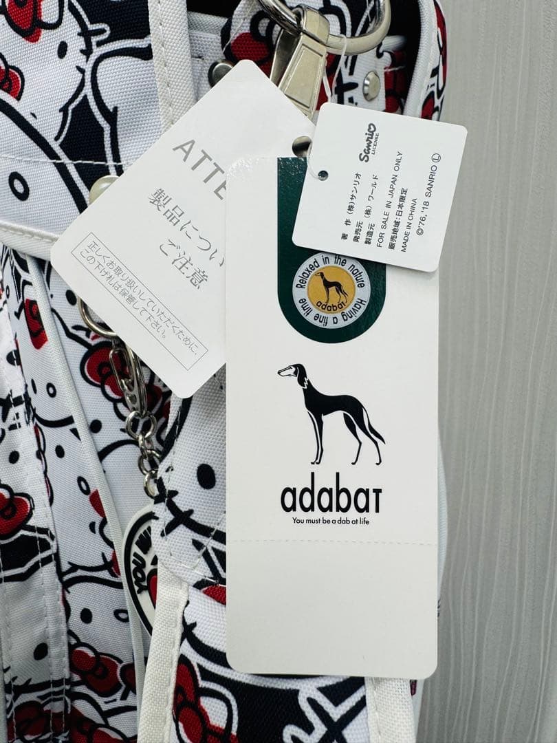 ハローキティ アダバット　スペシャルコラボ　ゴルフバッグ 【新品未使用】