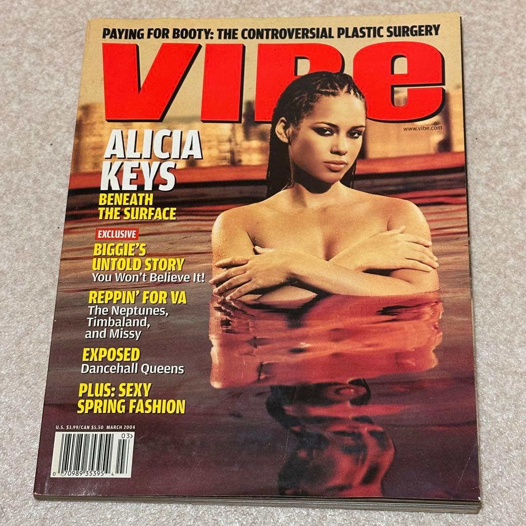 激レア2004年3月号★VIBE★Alicia Keys★USヒップホップ雑誌