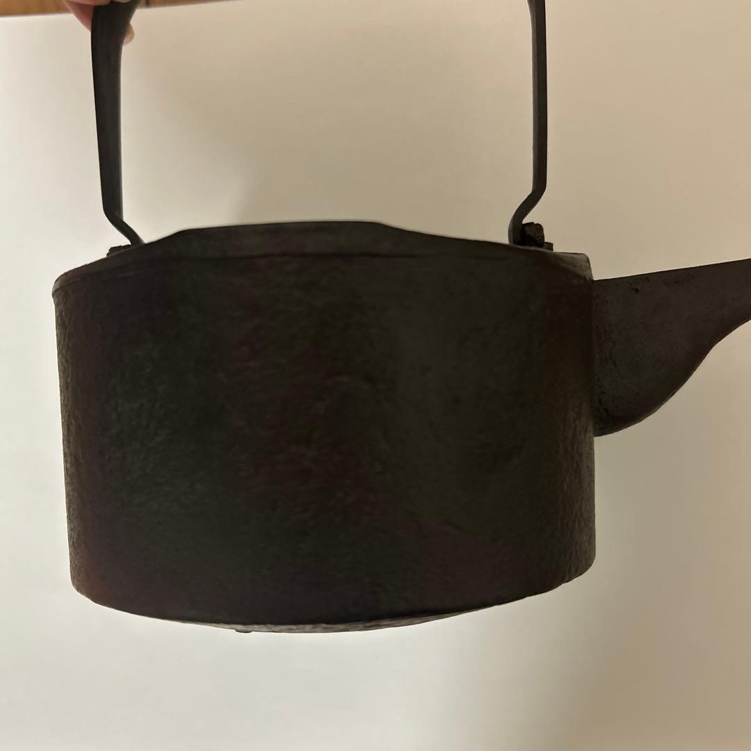 茶道　茶懐石　燗鍋　七宝地紋　釜師　道彦