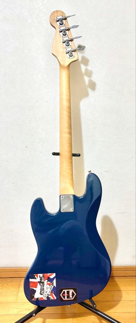 Photogenic フォトジェニックエレキベース・ダークブルー（ソフトケース）