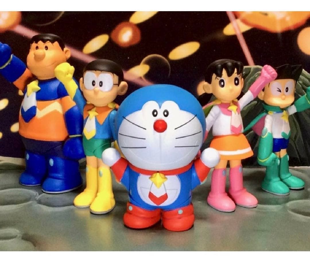 【新品未開封】映画 ドラえもん アクション フィギュア コンプセット