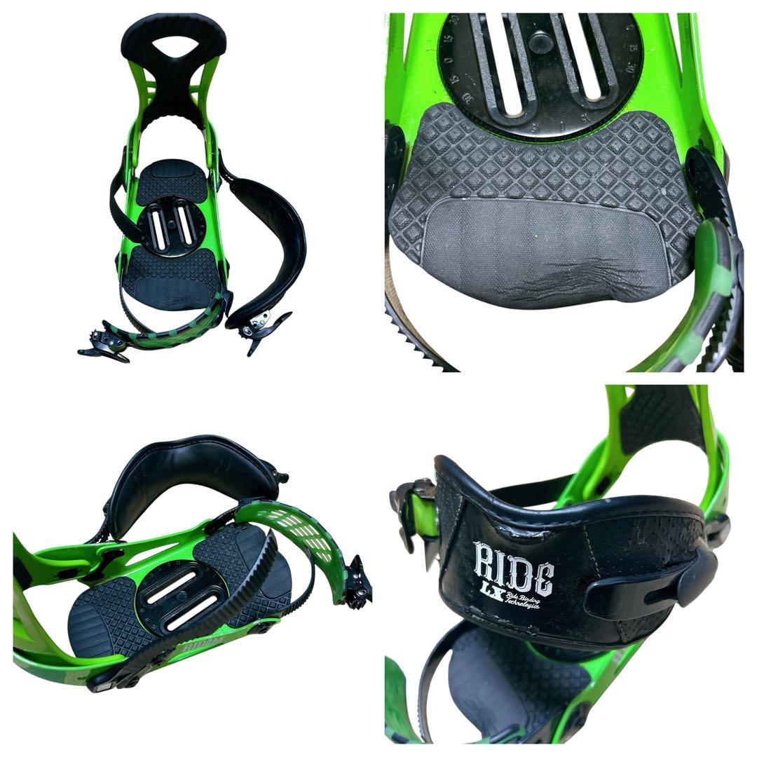 RIDE スノーボードAGENDA 152 Ride LXビンディング2点セット