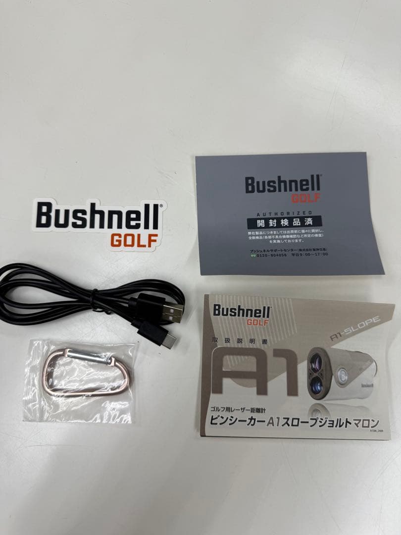 新品未使用品　Bushnell A1-SLOPE ゴルフ用距離計ケース付き