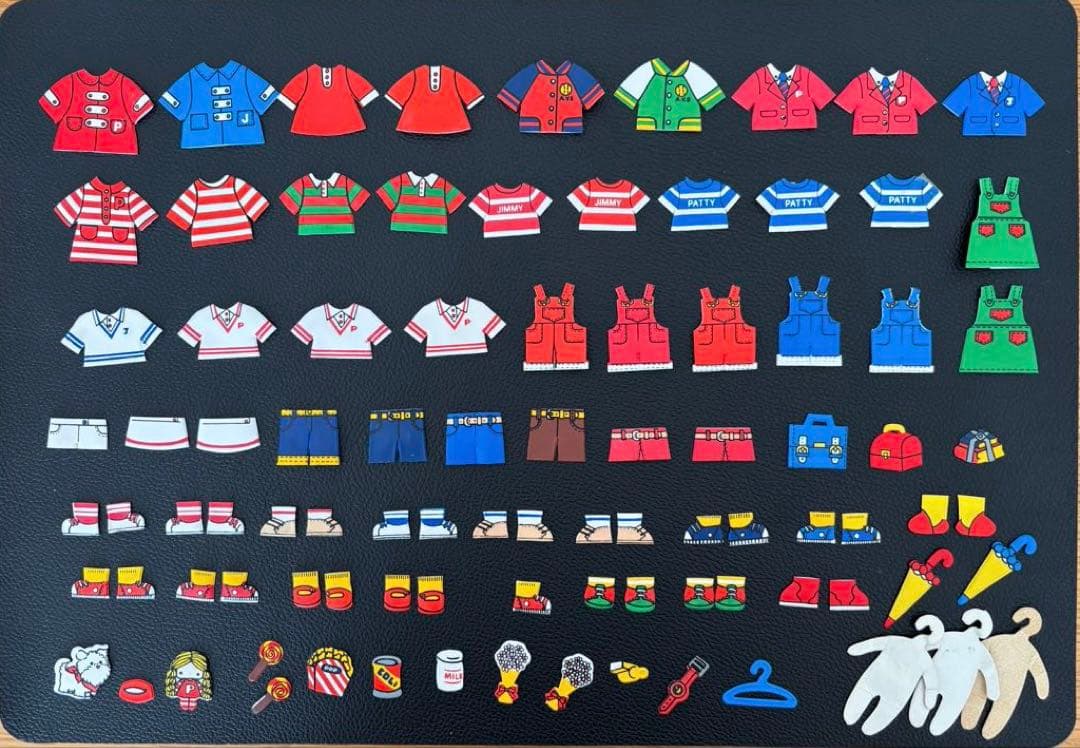 【昭和レトロ】パティアンドジミー　着せ替え用グッズ　76点