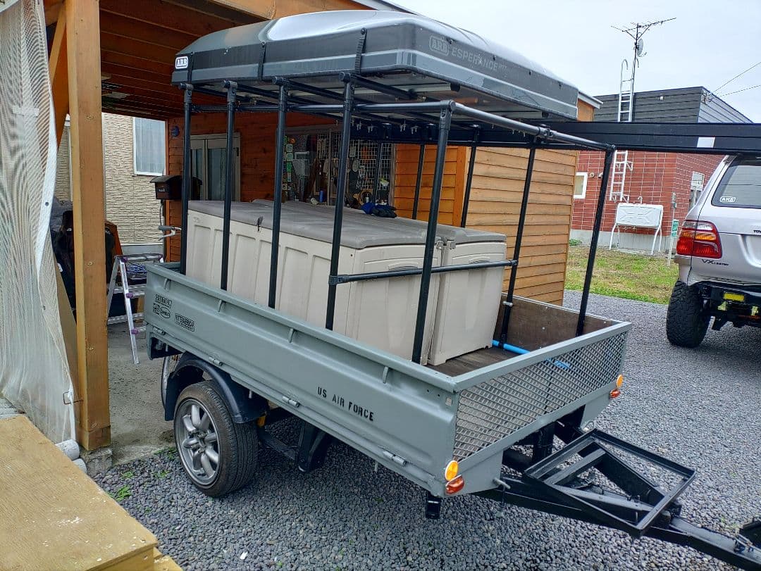 ARBルーフトップテント、サイドオーニングセット