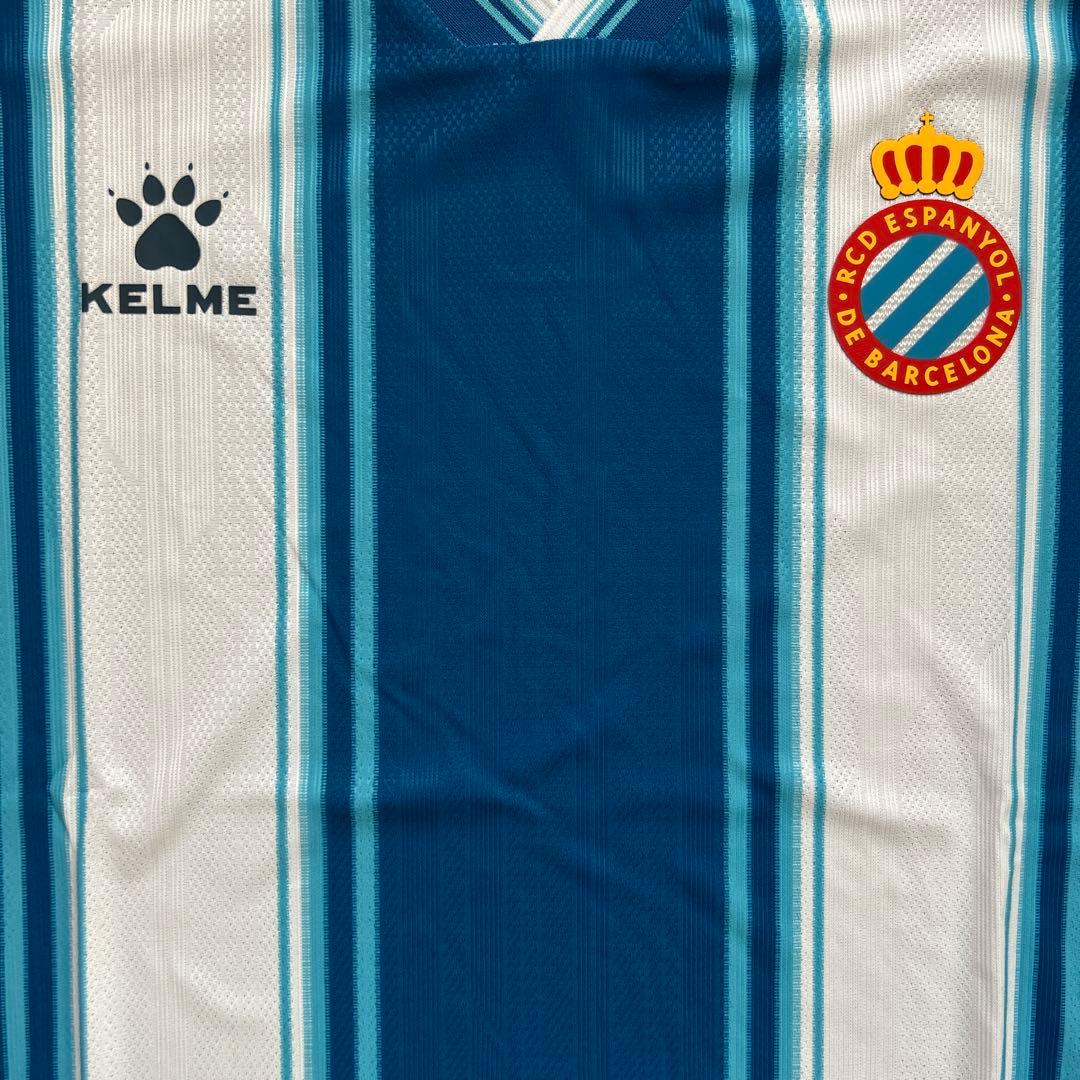 正規品☆RCDエスパニョール22/23ホームユニフォーム XLサイズ☆ケルメ
