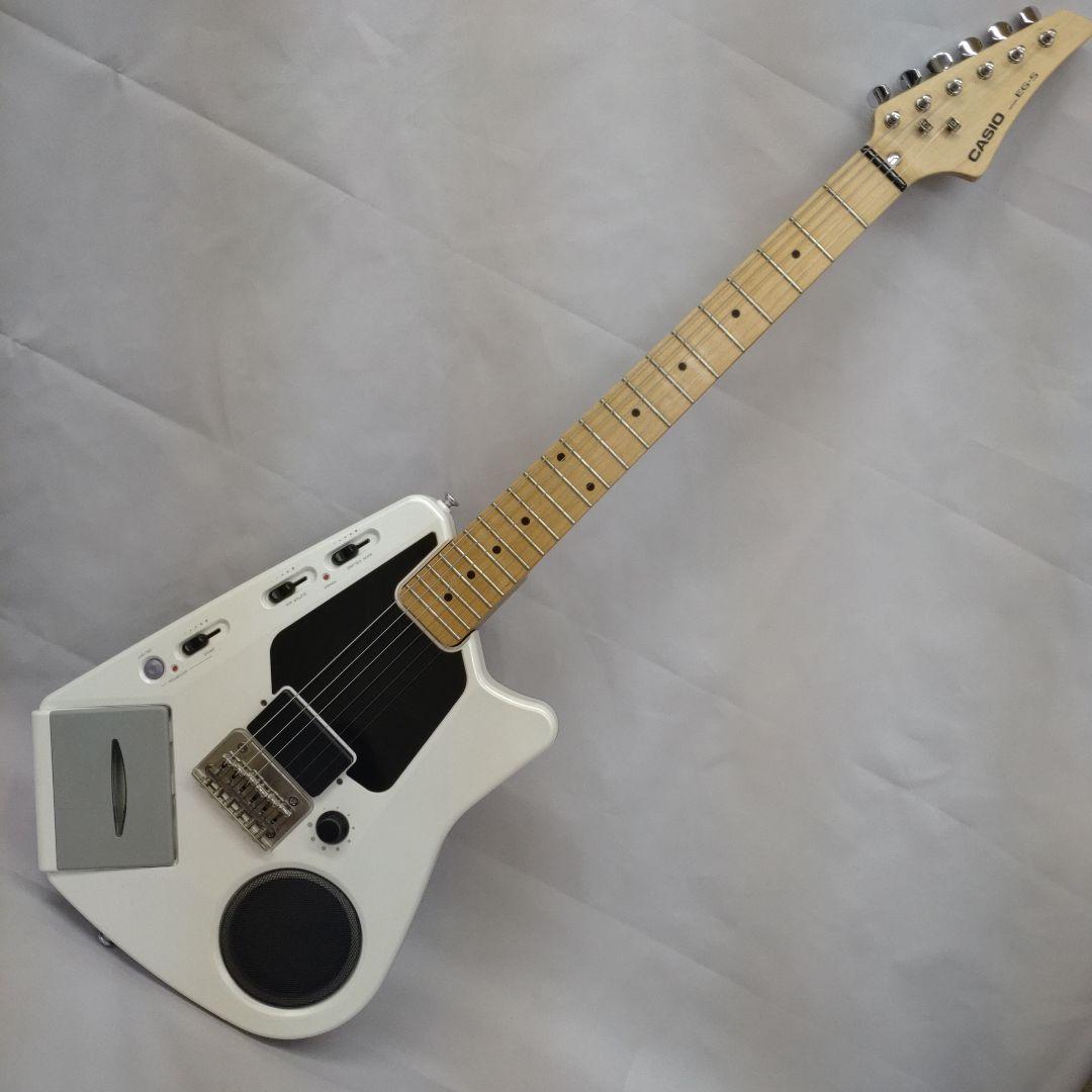 レア! CASIO EG-5 エレキング　人気のホワイト！カシオ
