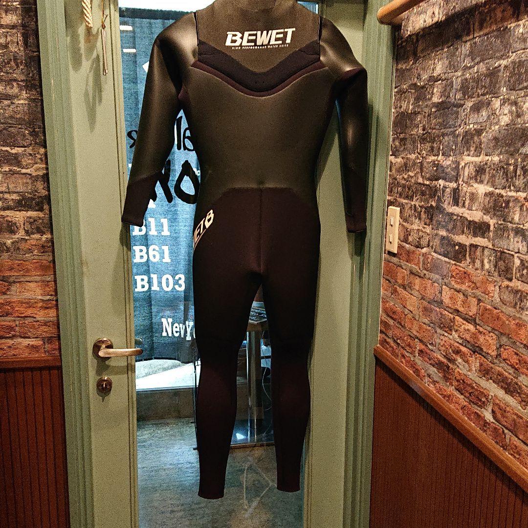 セミドライ ラバースキン 国産 18-19 BEWET メンズ5/3㎜MB