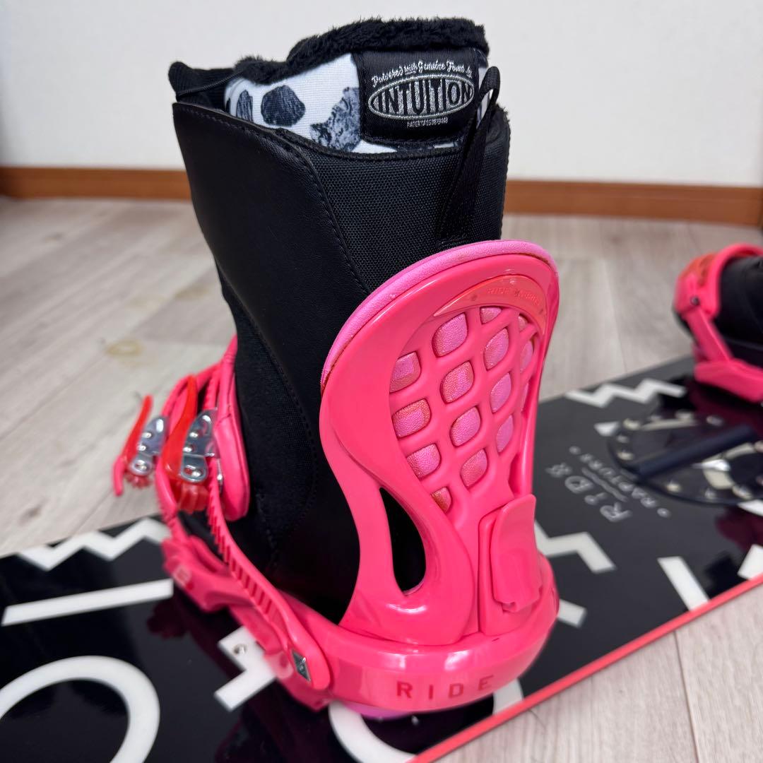 ブーツ無しRIDE RAPTURE レディーススノーボードセット143cm