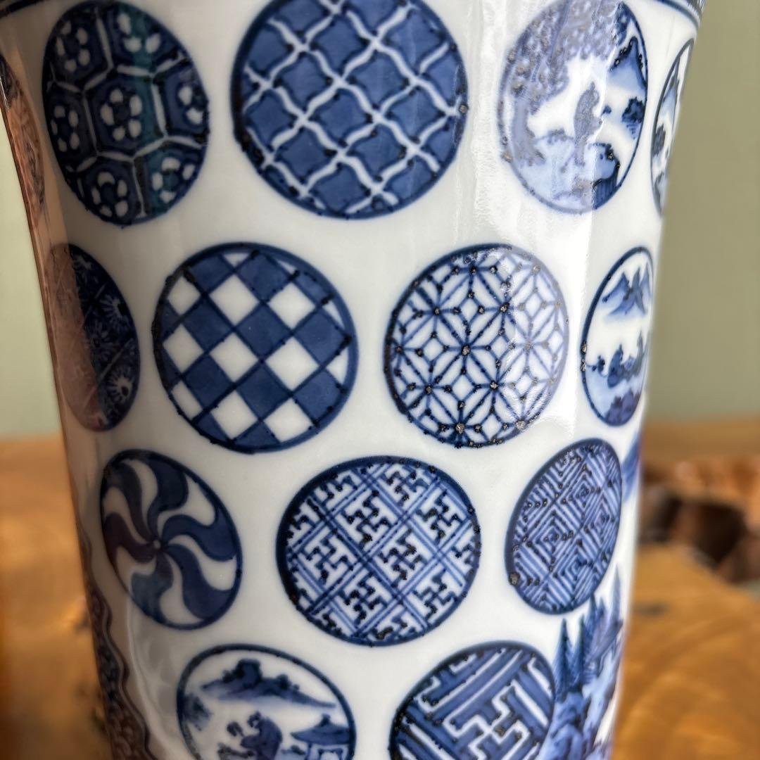 土山松泉造 水指 景徳鎮窯 平安 清水焼 茶道具 共箱