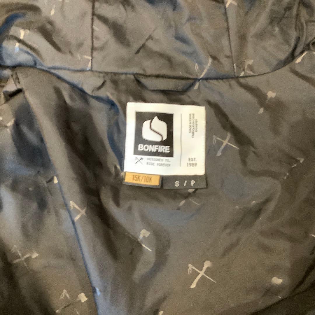 サ*ド様 Bonfire/Salomon スノボ スキーウェア 上下セット Sサ