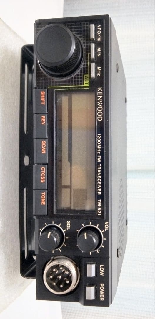 ケンウッド製　TM-521・ 1.2Ghzモービルトランシーバー　動作品