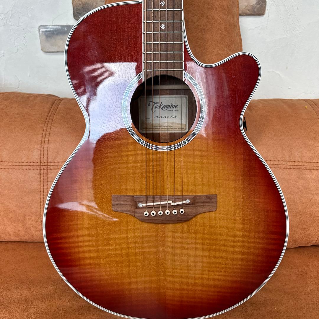 Takamine PTU121C FCB エレアコギター