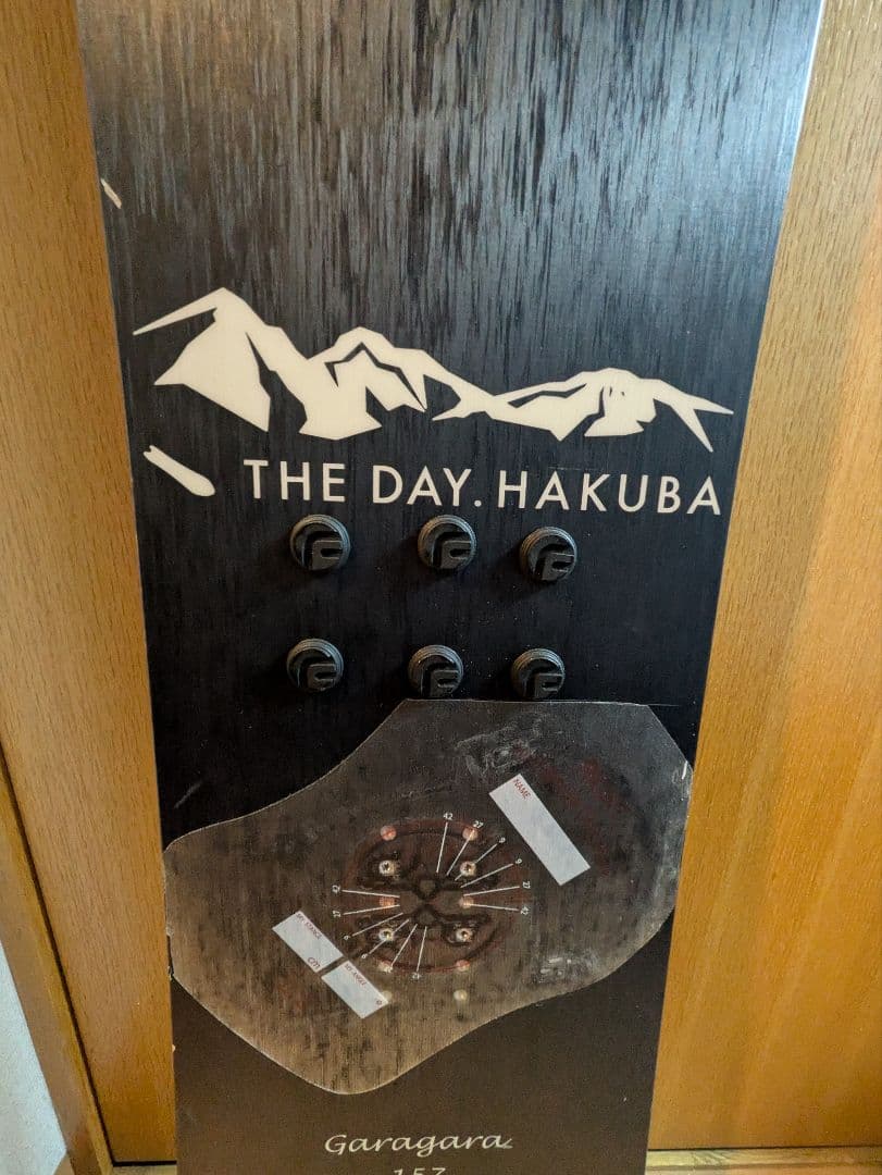 THE DAY HAKUBA Garagara 157cm スノーボード