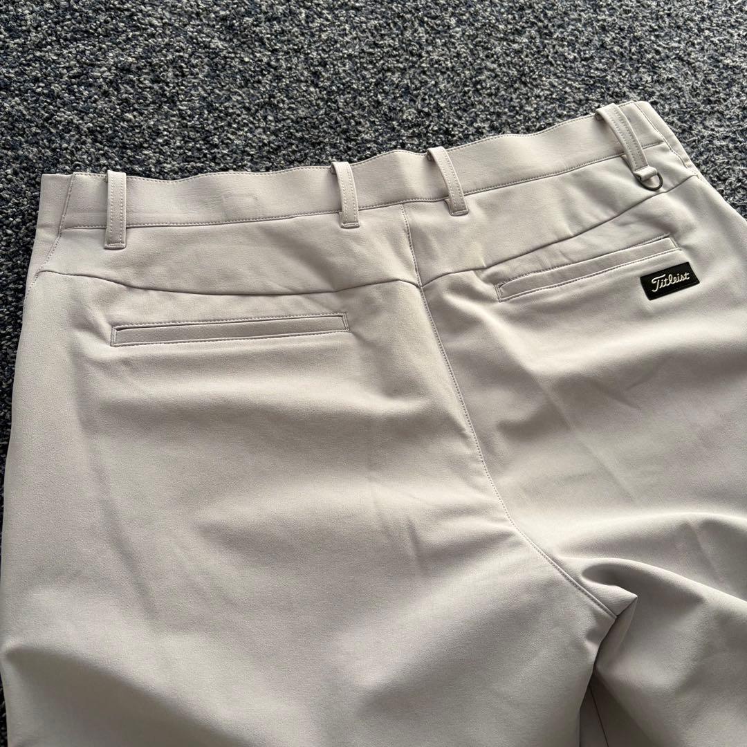 【未使用・タグ付】タイトリスト　ストレッチ　パンツ　ゴルフウェア　グレー系　3L