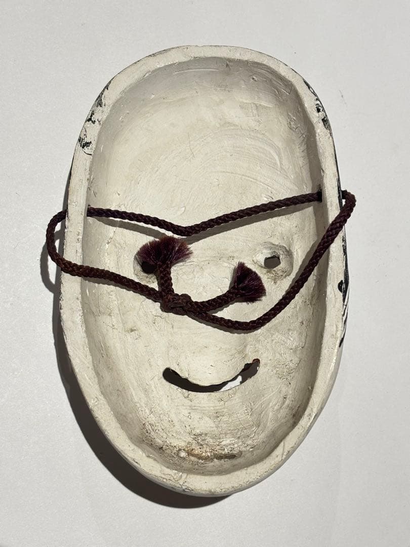 「能面 小面（こおもて）」陶器製 1面|能楽 お面 世阿弥