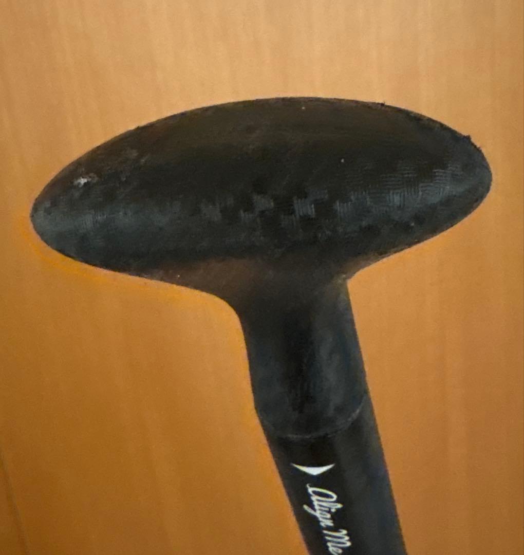 STARBOARD スターボード★パドル　ハイブリッドカーボン白×黒