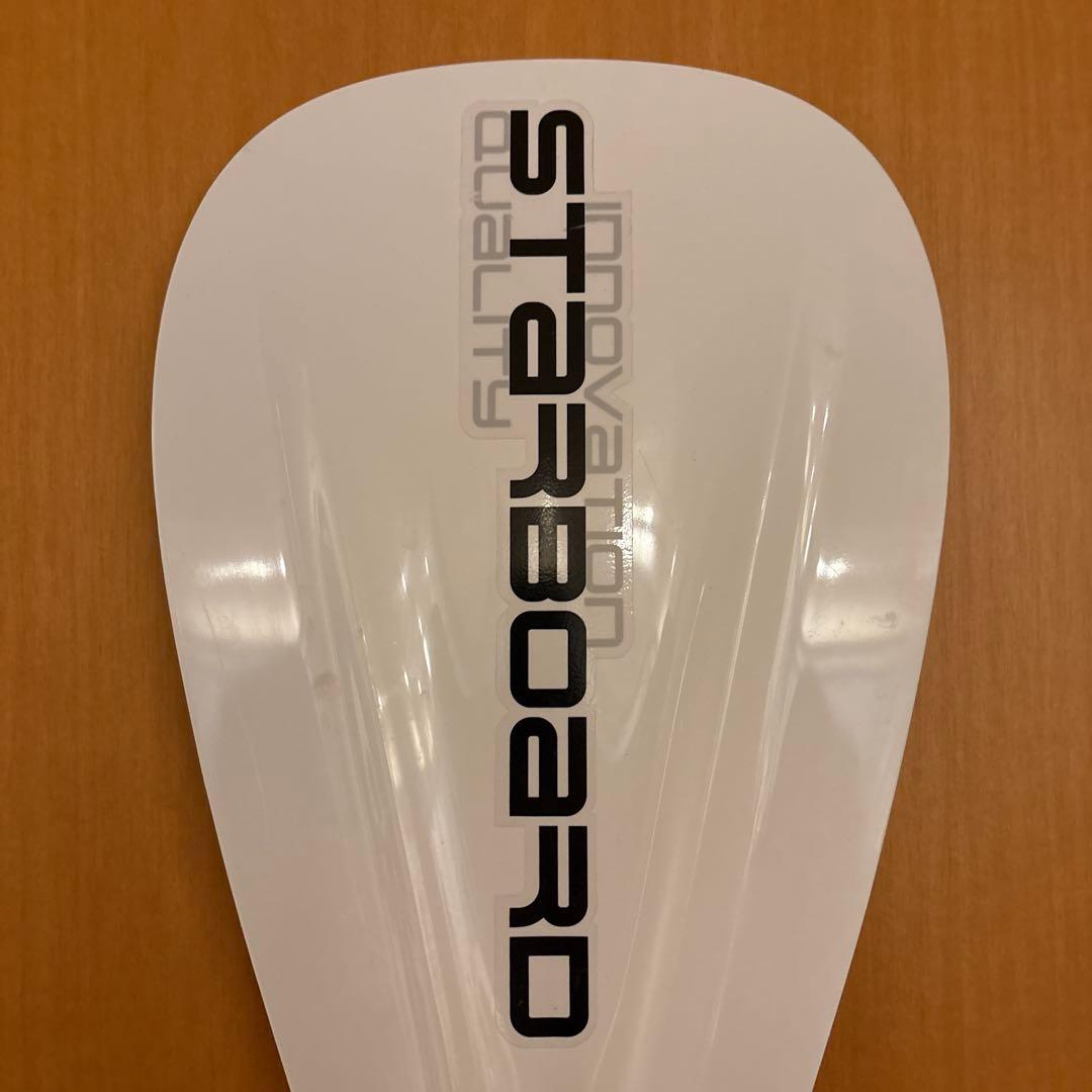 STARBOARD スターボード★パドル　ハイブリッドカーボン白×黒