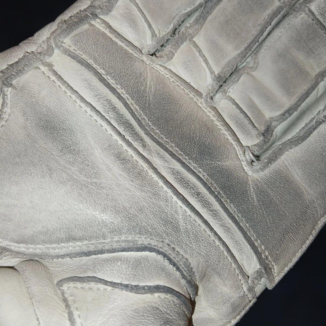 reusch RS E.G.C ホワイト　スキーグローブ