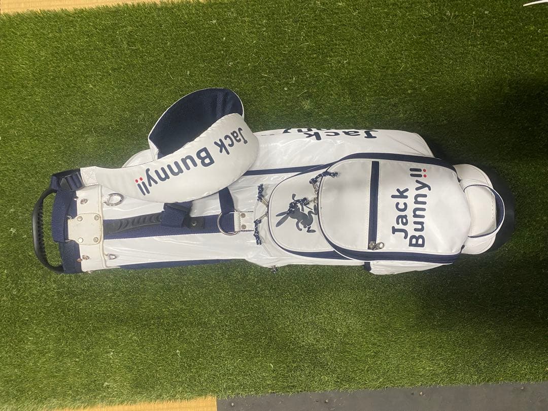 Jack Bunny!! キャディバッグ ホワイト