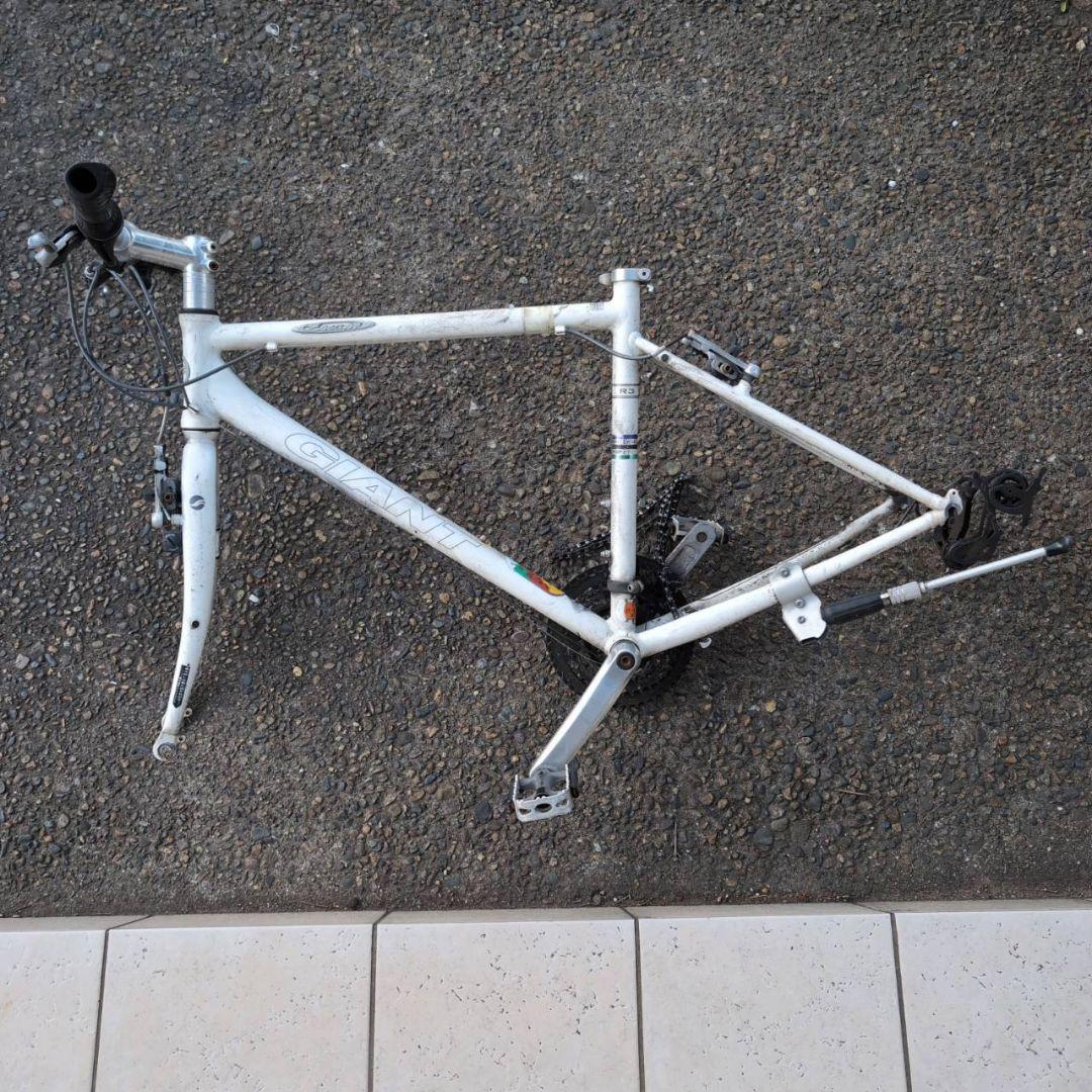 【激レア】GIANT R3 ESCAPE ホワイト ロードバイクフレーム