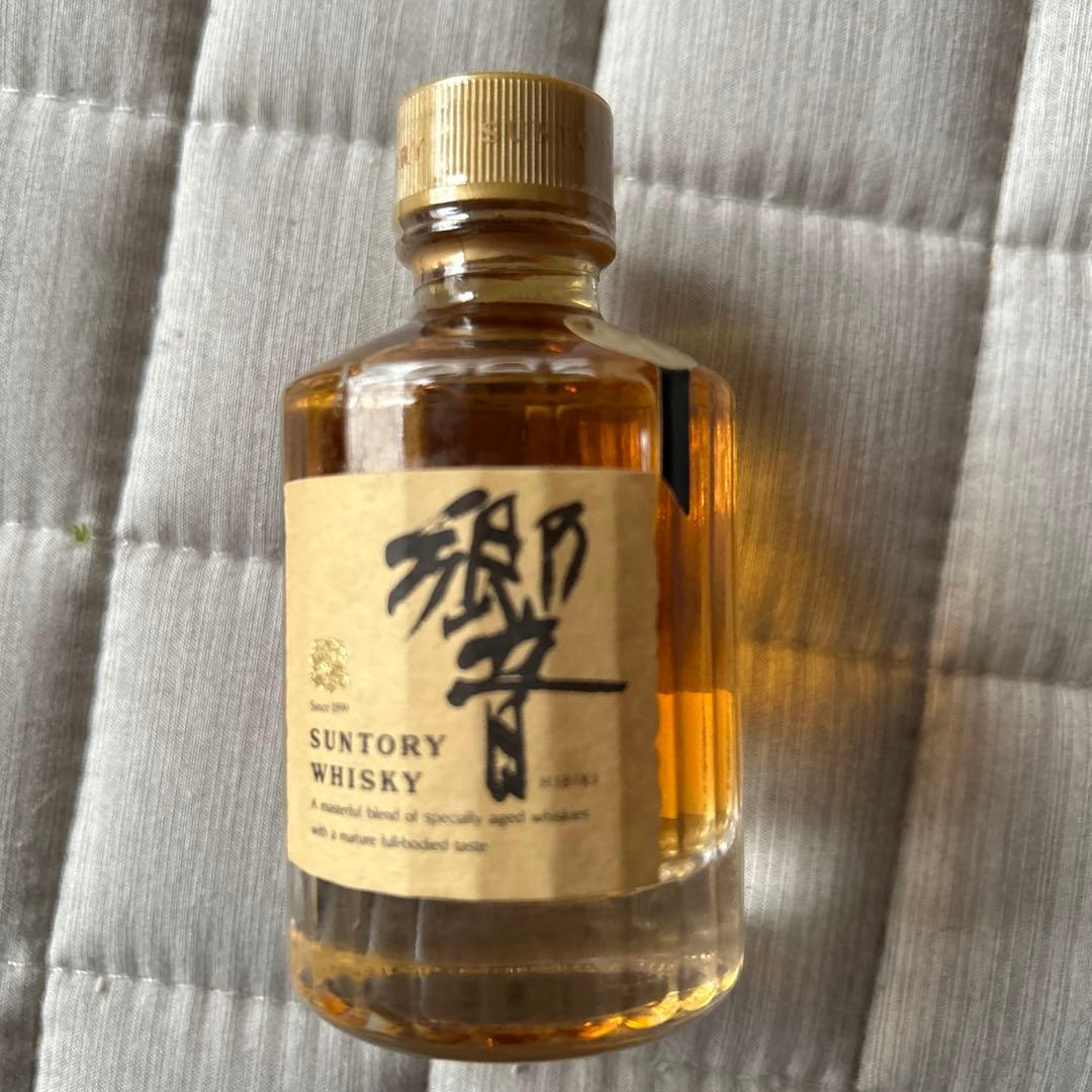 旧ラベルSUNTORY [響]ゴールドキャップ ミニボトル　50ml 43%
