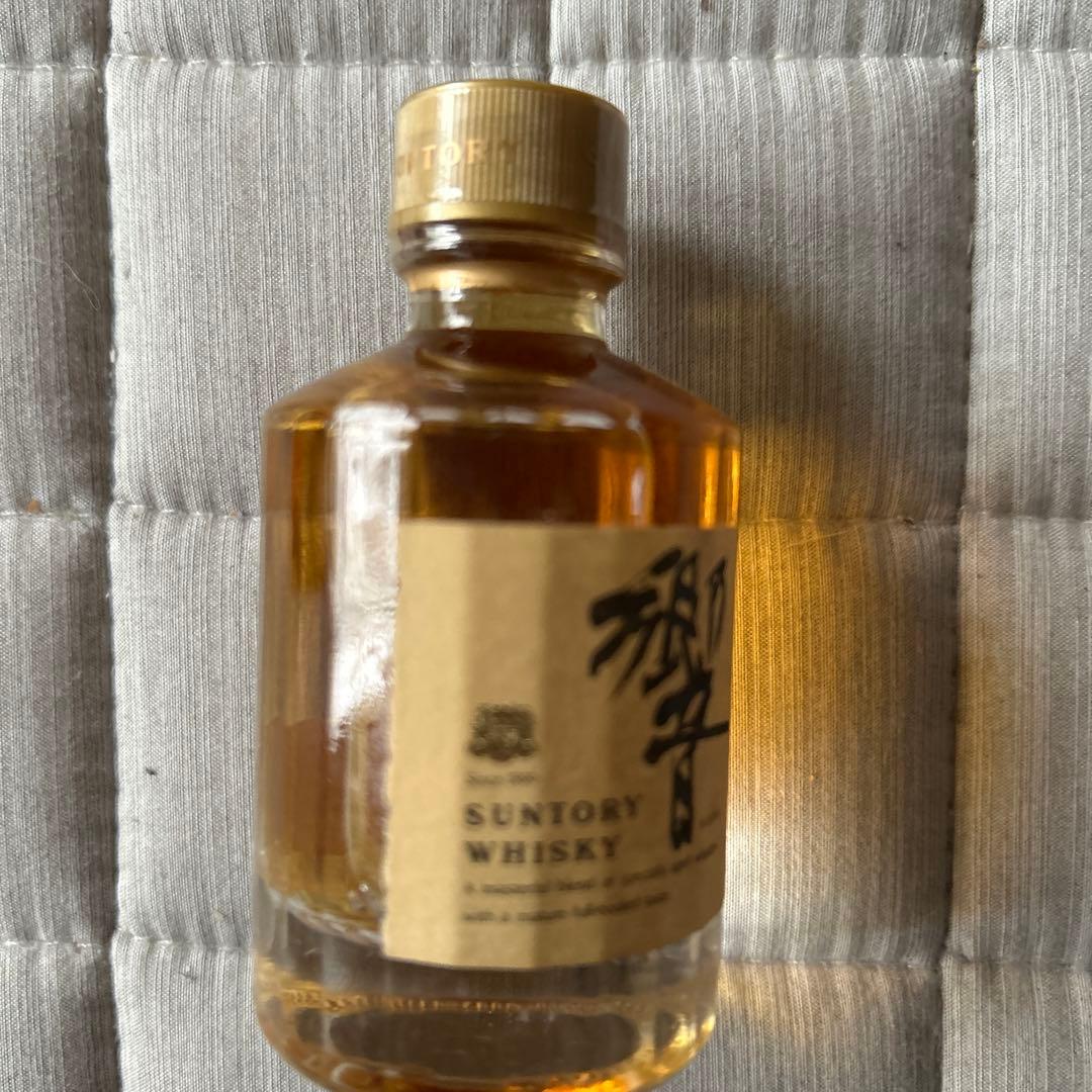 旧ラベルSUNTORY [響]ゴールドキャップ ミニボトル　50ml 43%
