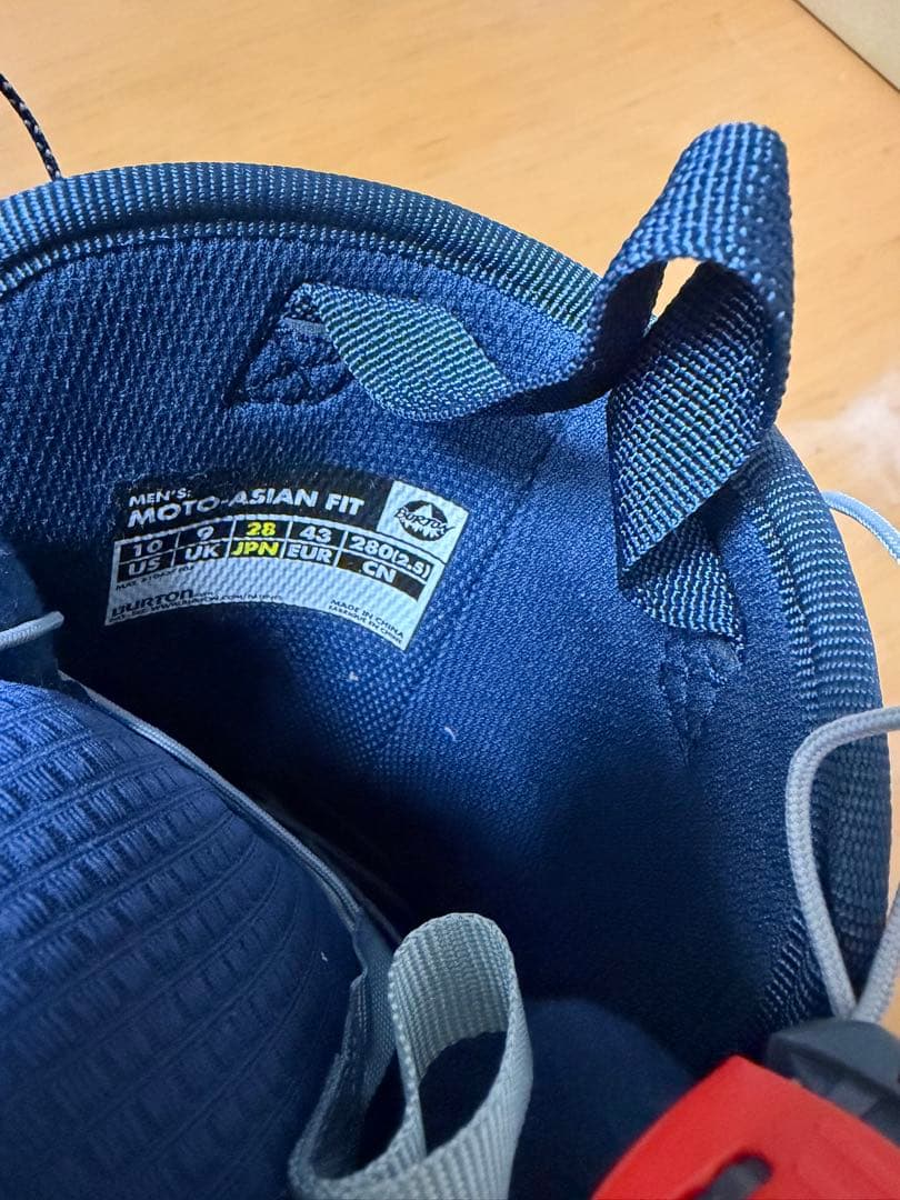 BURTON スノーボードブーツ ネイビー