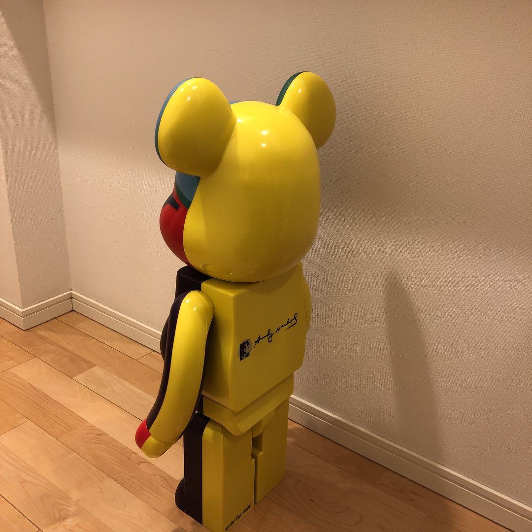 BE@RBRICKアンディウォーホール シルクスクリーン1000%