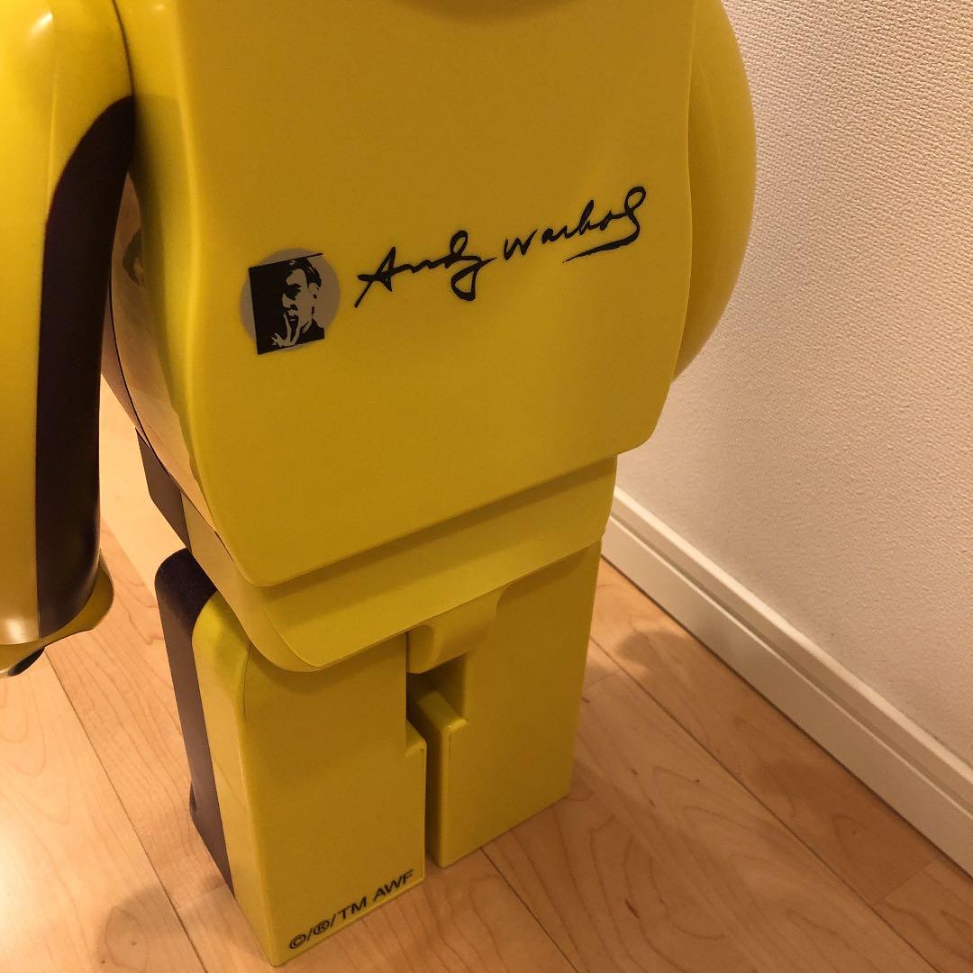 BE@RBRICKアンディウォーホール シルクスクリーン1000%