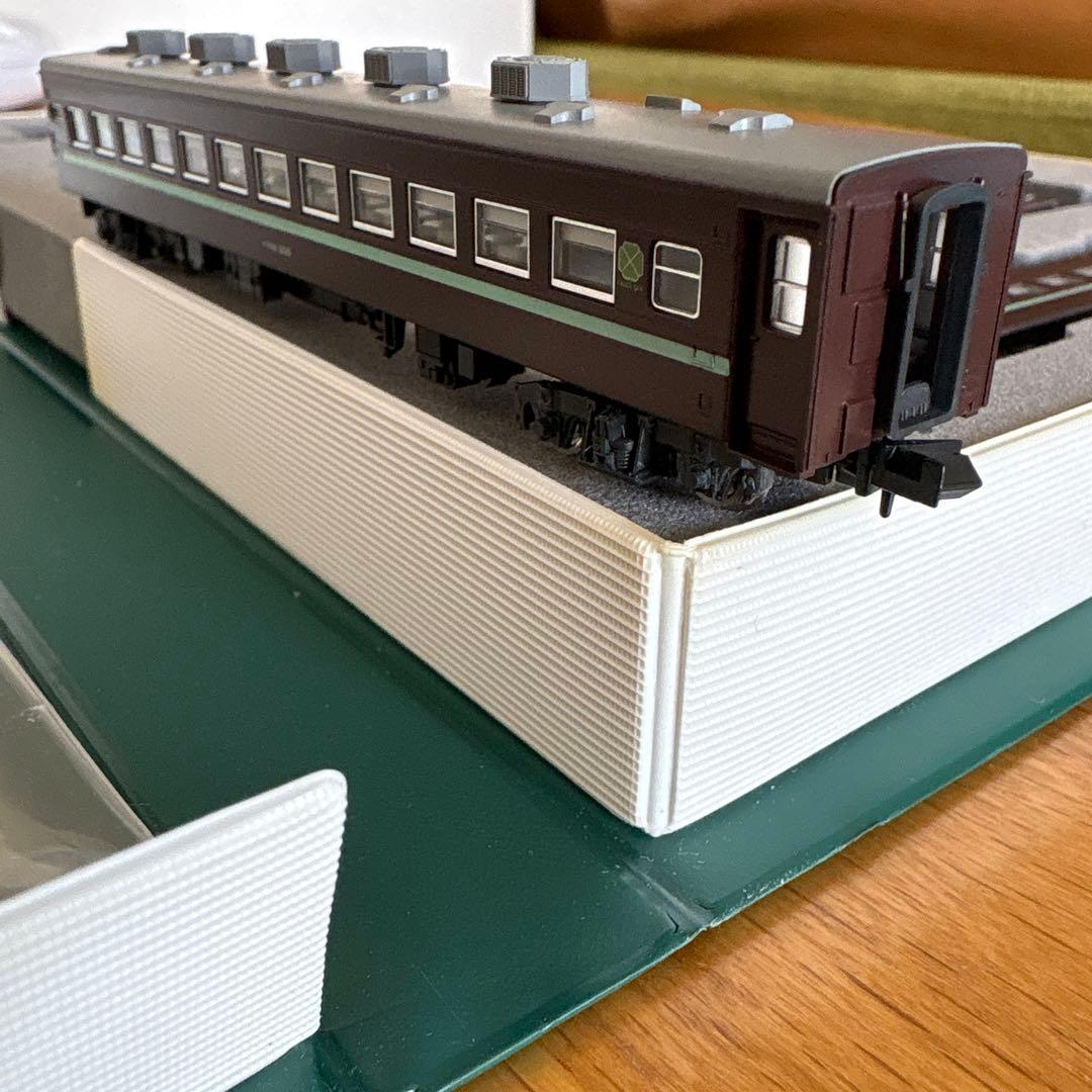 KATO 10-176スロ81系和式客車「ふれあい」 6両セット②愛称シール欠品