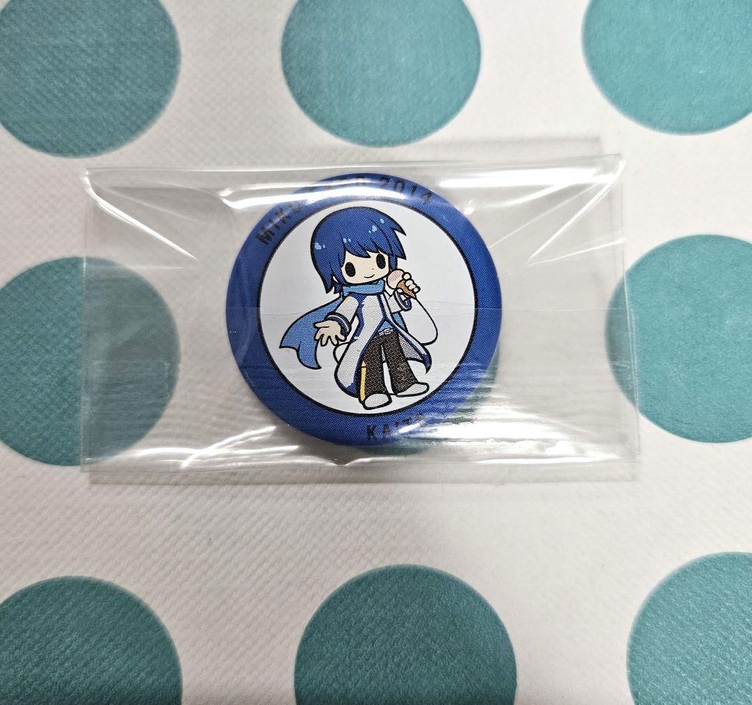 【新品】希少！　MIKU EXPO 2014 KAITO 缶バッジ 初音ミク