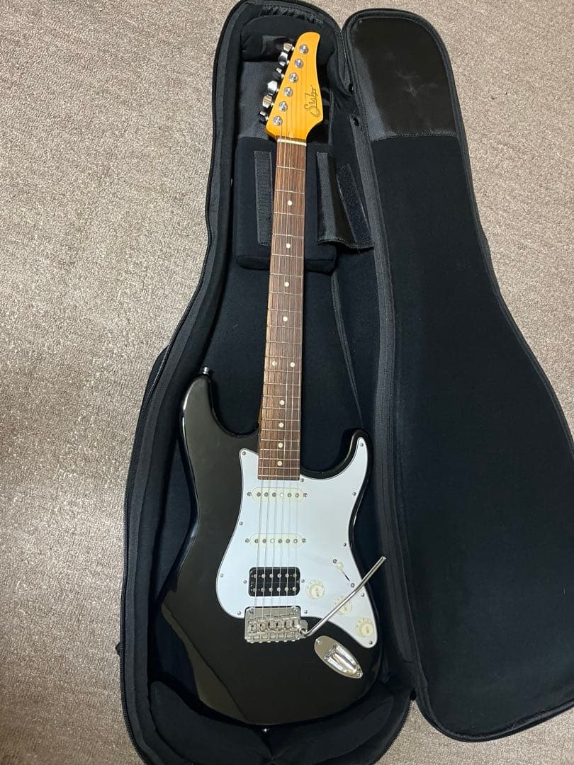 suhr JE-Line Classic S Ash HSS リフィニッシュ品