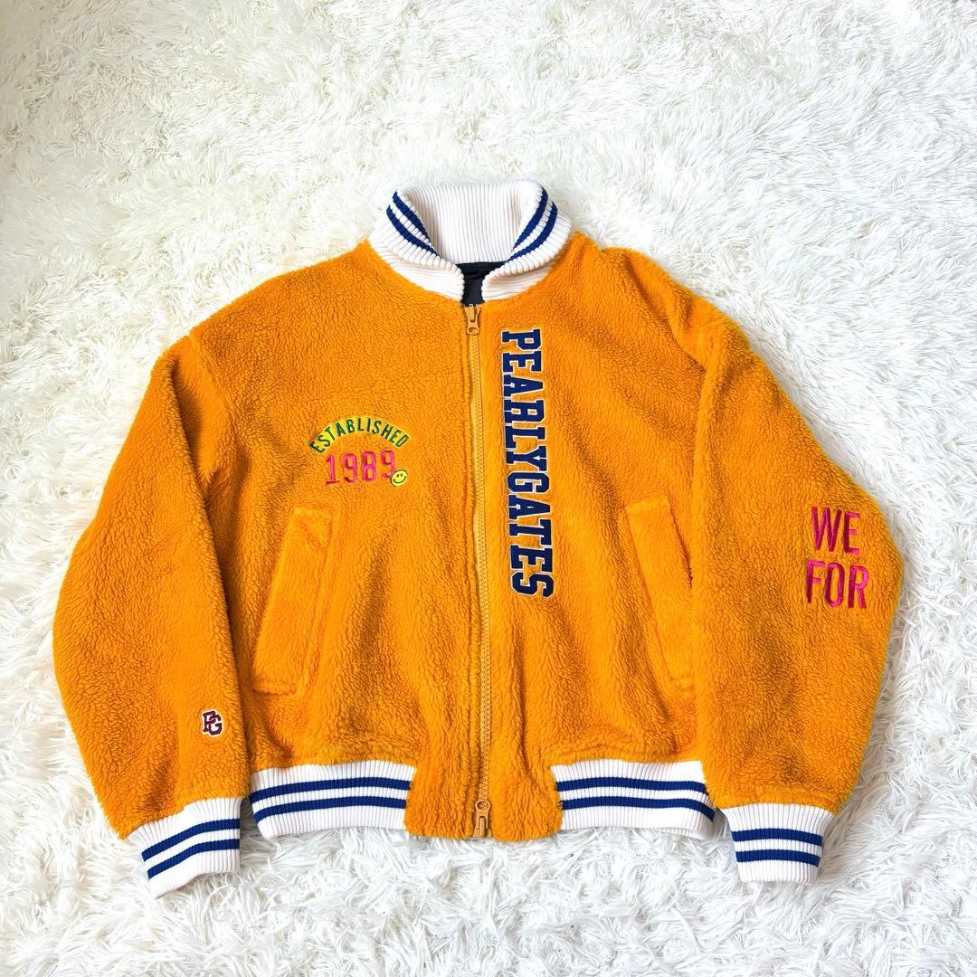 PEARLYGATESパーリーゲイツ　ボア　ジャケット　ゴルフ　ウェア.