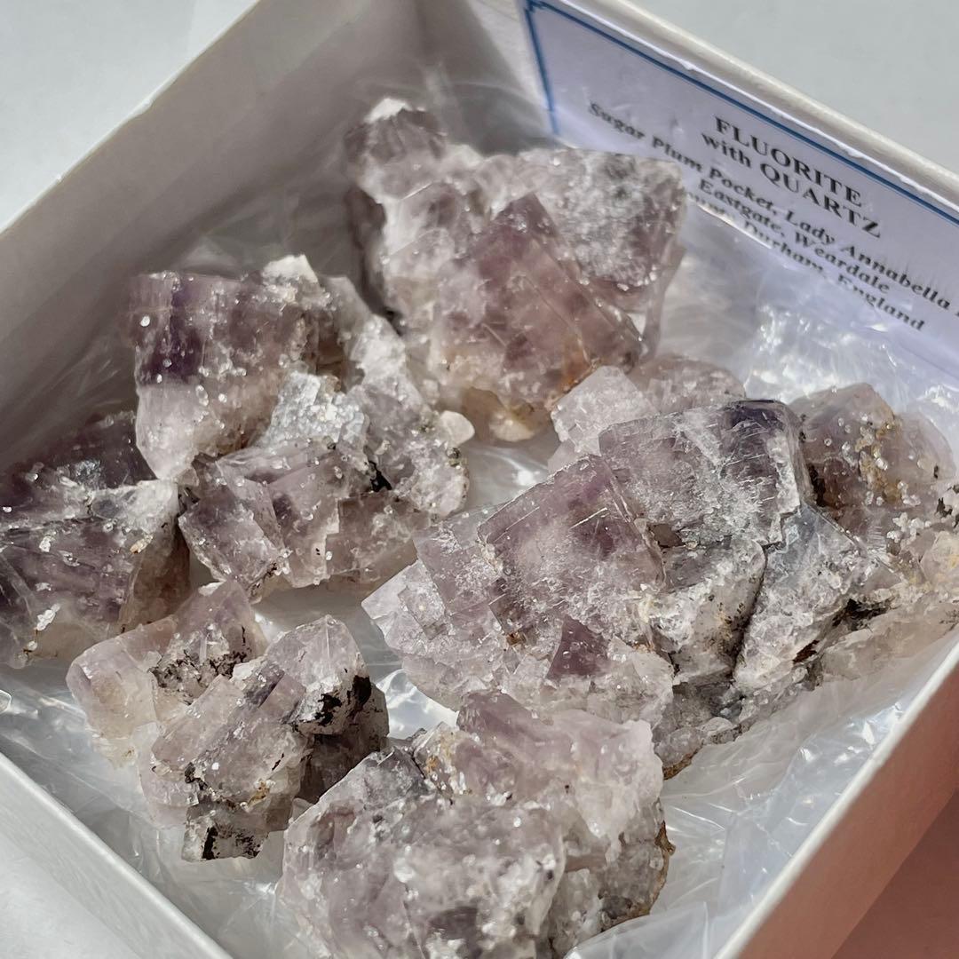 497 イギリス　レディアナベラ鉱山　シュガープラムポケット　フローライト