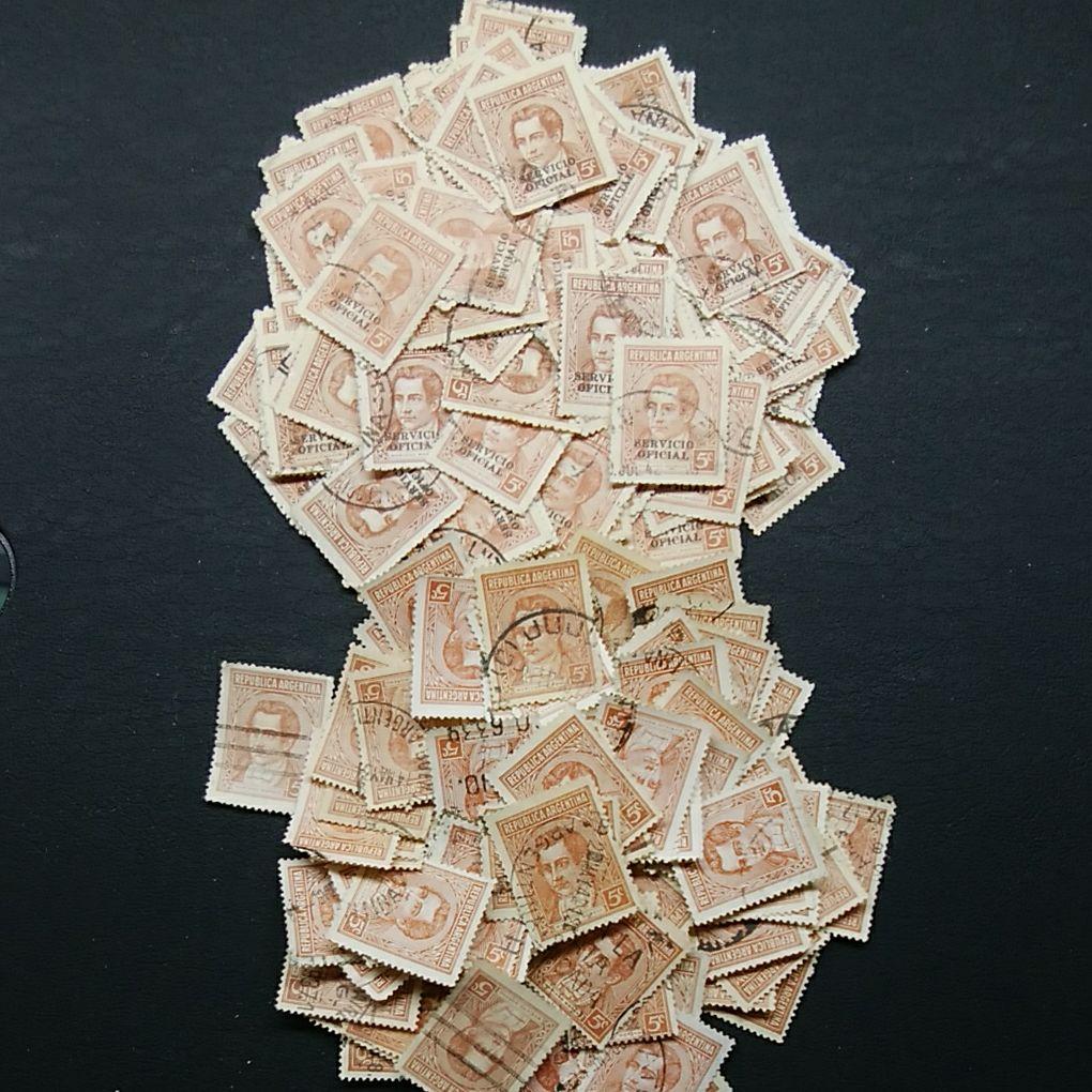 ★外国切手　アルゼンチン　使用済み200枚