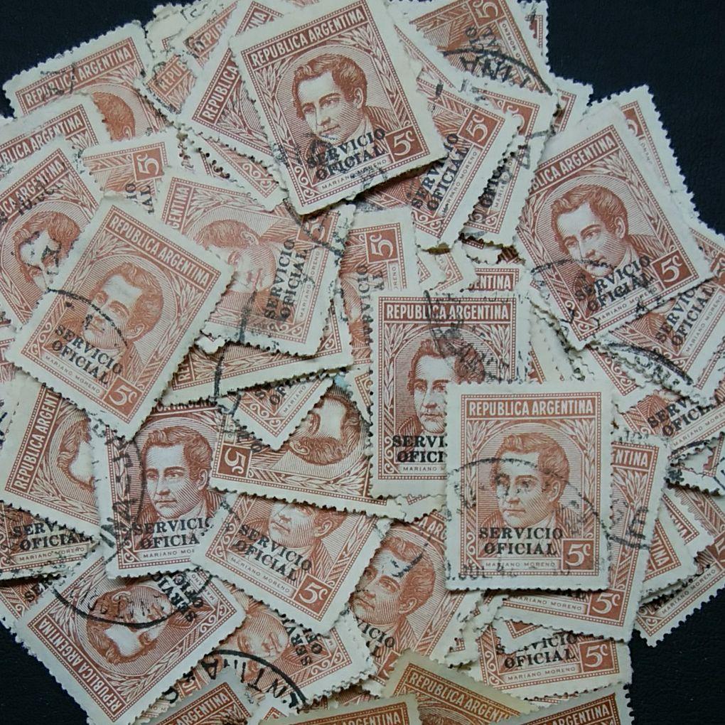 ★外国切手　アルゼンチン　使用済み200枚