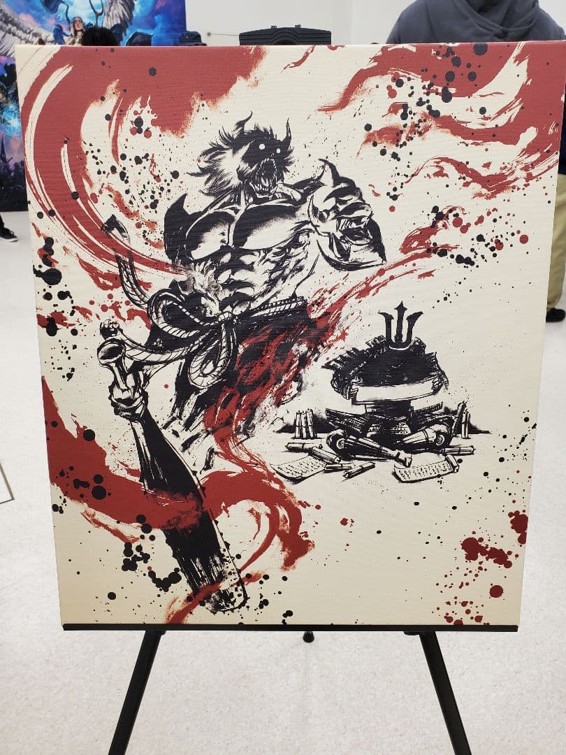 マジック大戦祭　悪魔の教示者/Demonic Tutor キャンバスアート