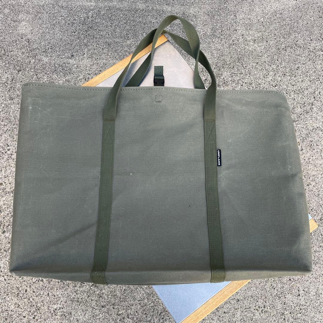 ユニフレーム　焚き火テーブル・焚き火テーブルトート　中古