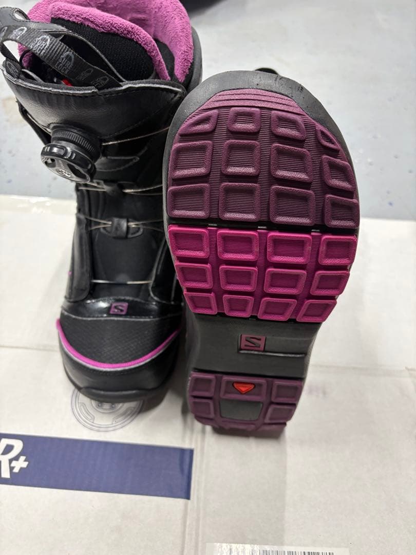 サロモン　レディース　ブーツ 23.5cm ボード 142cm 中古セット