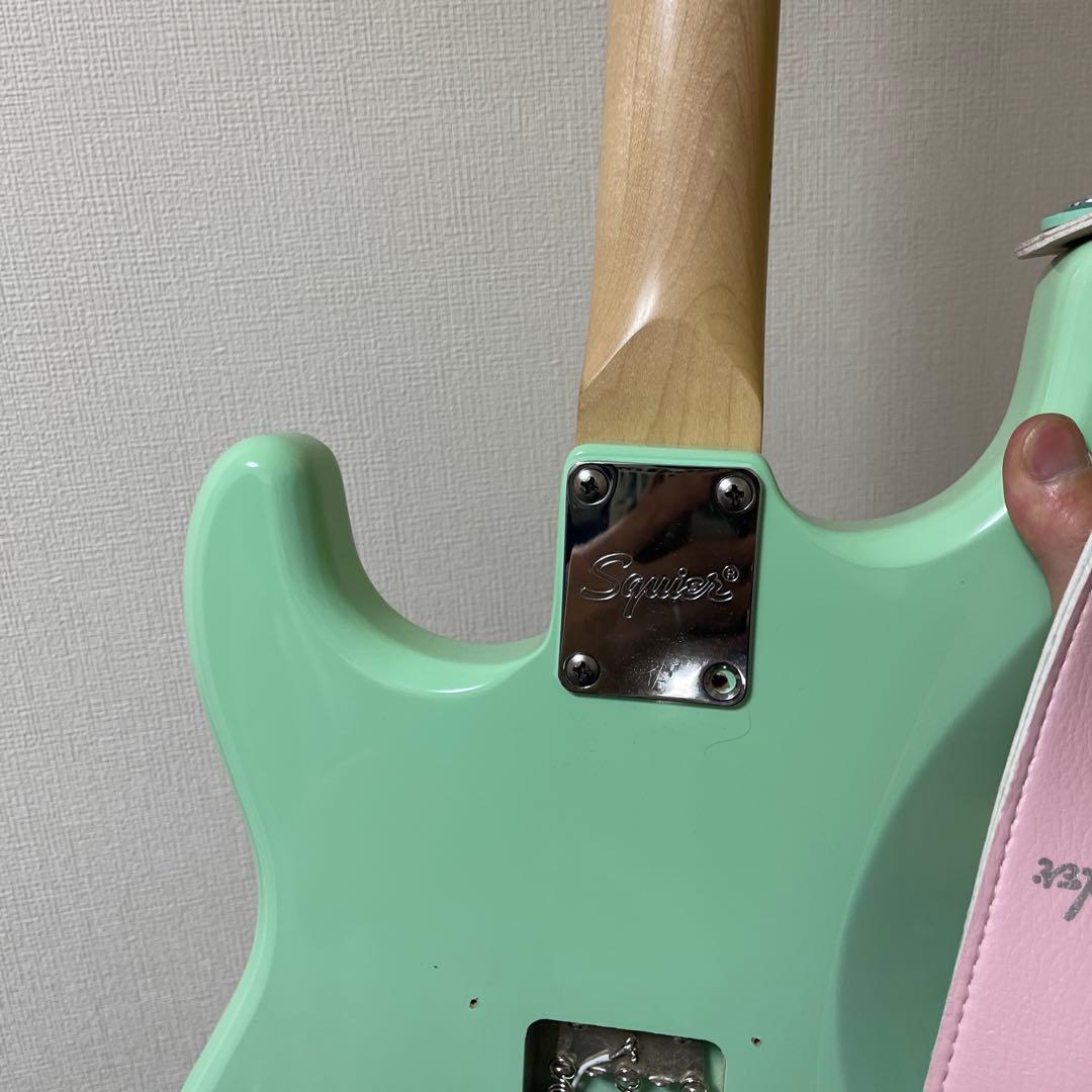 Squier アフィニティシリーズ　ストラトキャスター ミントグリーン