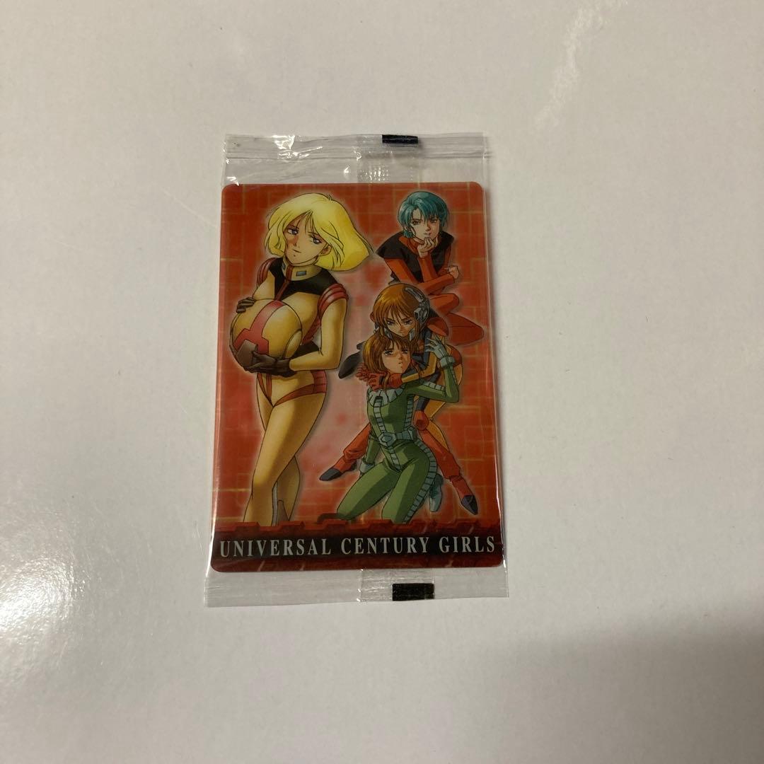 ガンダム　ウエハース　宇宙世紀BOX カード81種類+1枚+追加カード81種類