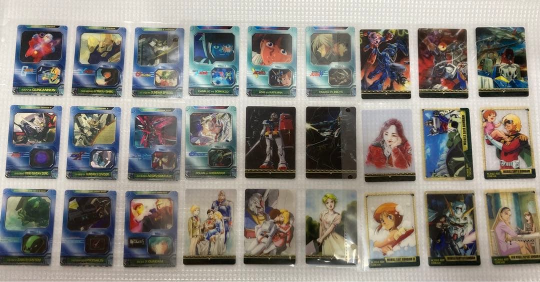 ガンダム　ウエハース　宇宙世紀BOX カード81種類+1枚+追加カード81種類