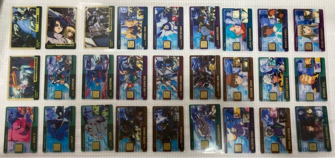 ガンダム　ウエハース　宇宙世紀BOX カード81種類+1枚+追加カード81種類