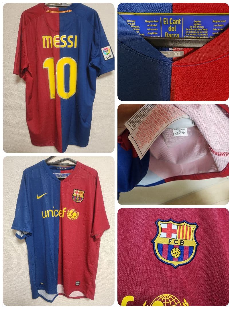 メッシ　ユニフォーム　バルセロナ　コレクション　XL　大量