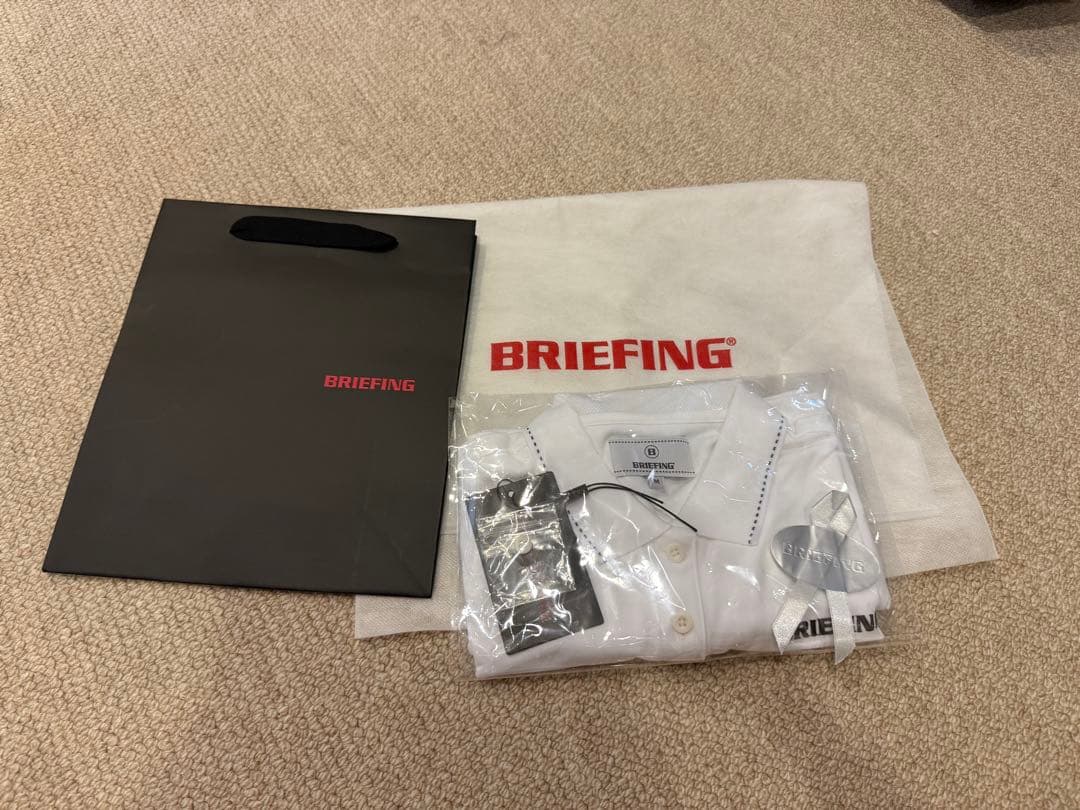 【新品未使用】ブリーフィングゴルフ ツアーポロ　女性用 Mサイズ