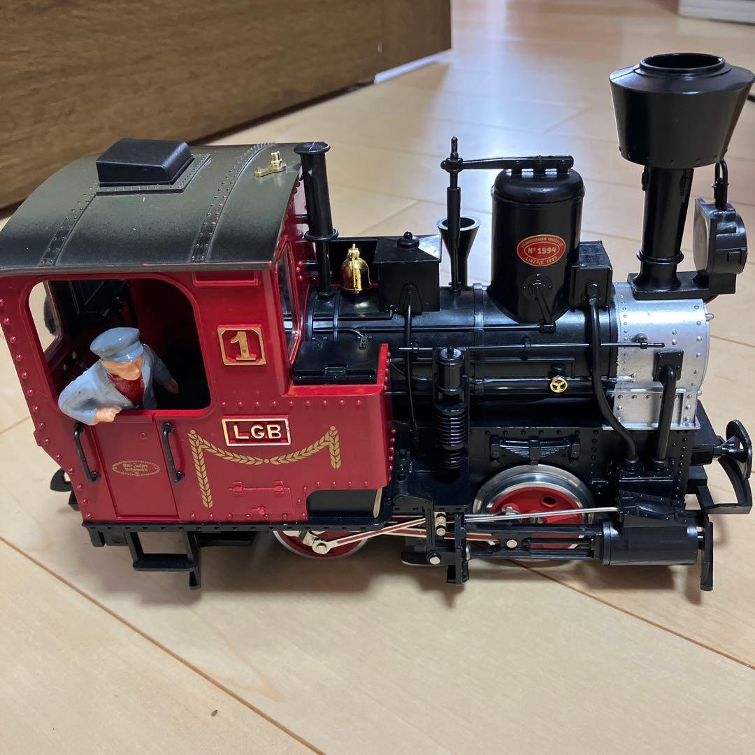送料込　Gゲージ　レーマン　LGB 機関車　動作確認済 記念限定塗装　入手困難