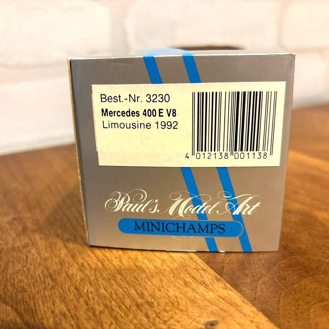 ミニカー MINICHAMPS Mercedes Benz 400E V8