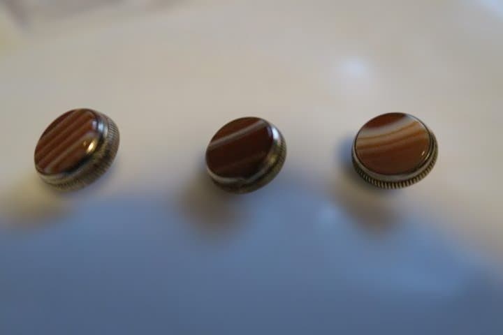 Bachバック　トランペット　純正ピストンボタン　赤メノウ　金メッキ　G